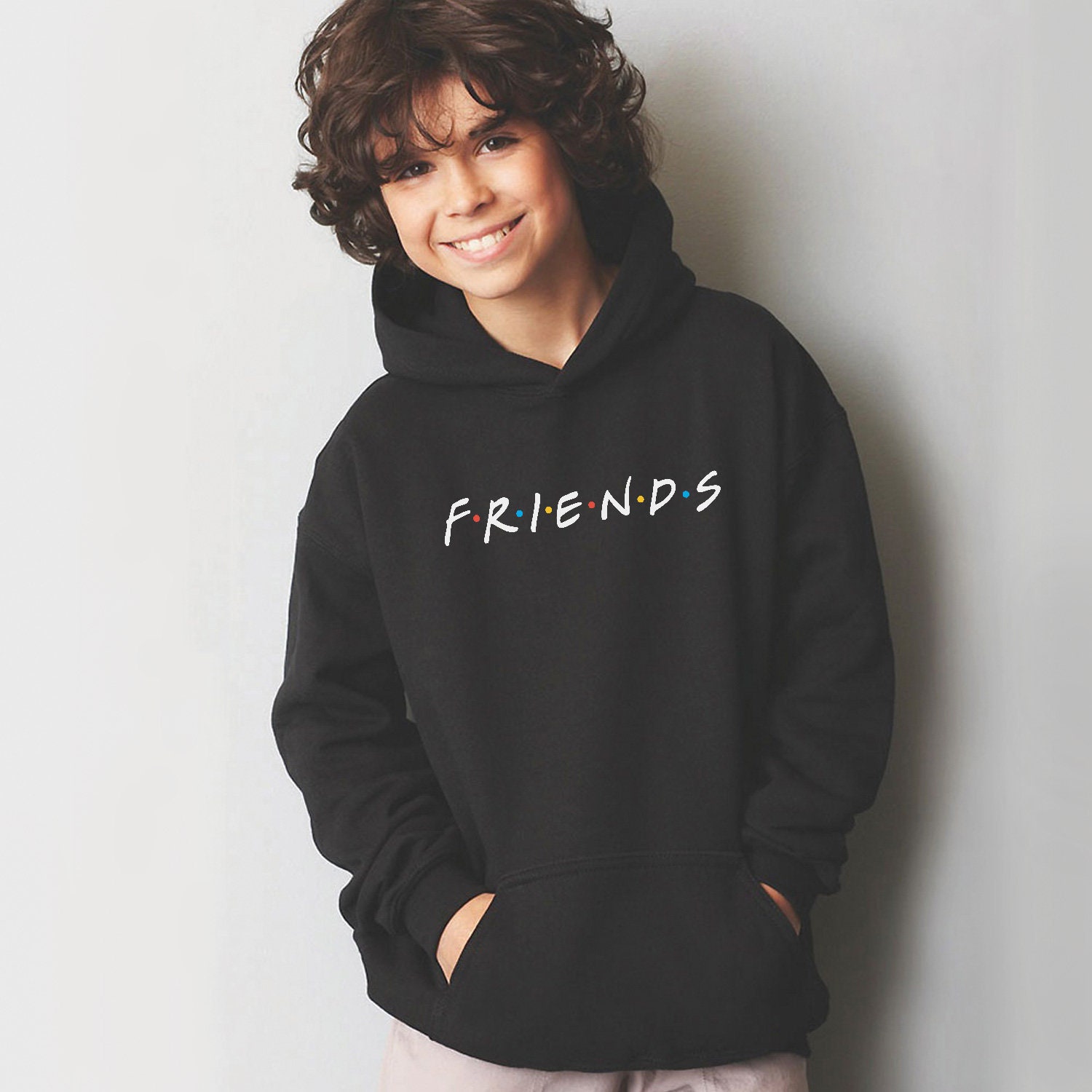 Friends TV Show Print Kids Hoodie Friends Picture Hoodie Nice Gift for TV  Show Cotton Made Clothes Friends TV Show Font Simple Design CP6147 - Etsy