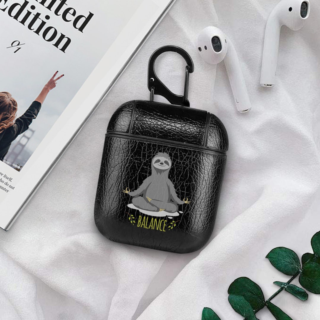 Sloth AirPod Case Balance Airpods Cover Headphones Case Etsy