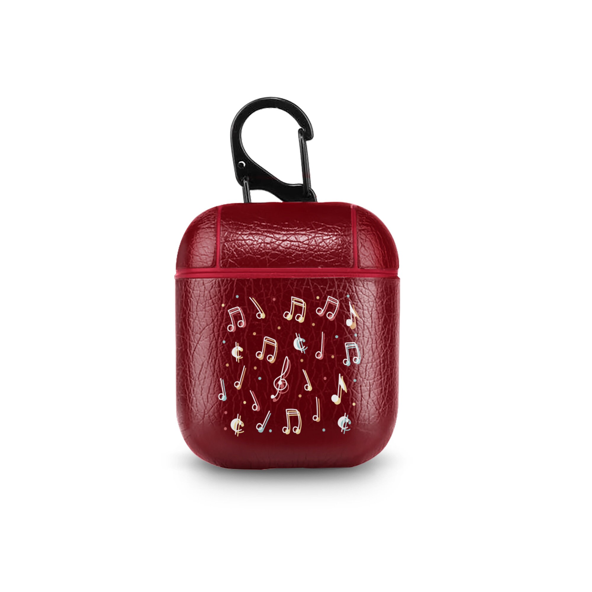 Music AirPod Case Notes Air Pods Charging Case Cover Leather Etsy