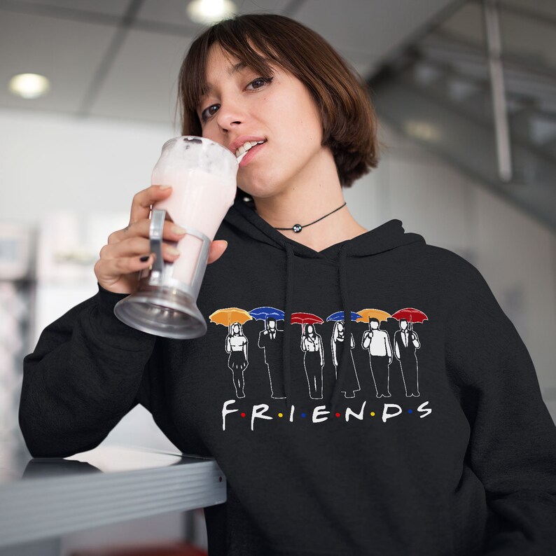 Friends TV Show Hoodie Friends Hooded Sweatshirt Warm Pullover Etsy