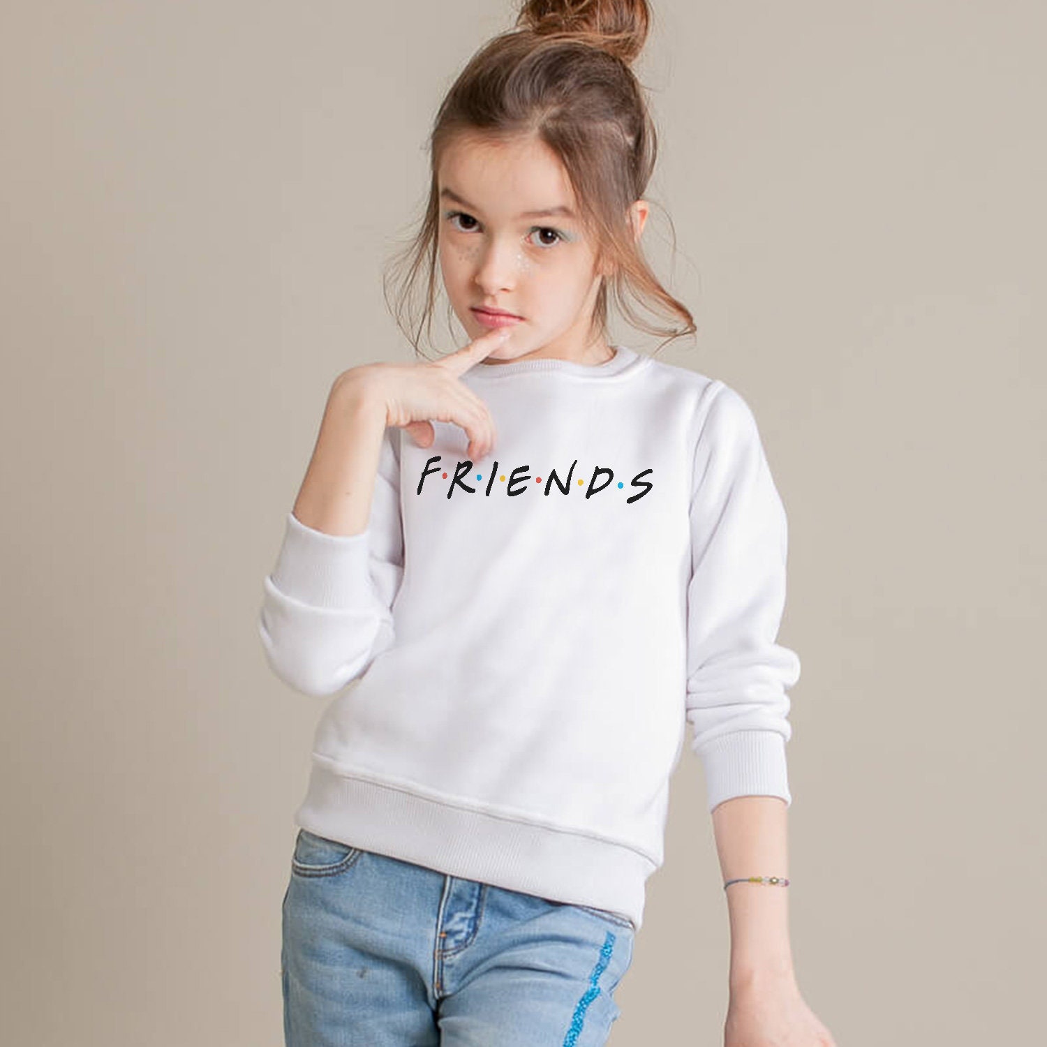 Friends sales sweatshirt kids