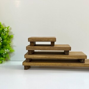 Handmade Fall Decor Wooden Risers for Countertop, Sink, Mantle ...