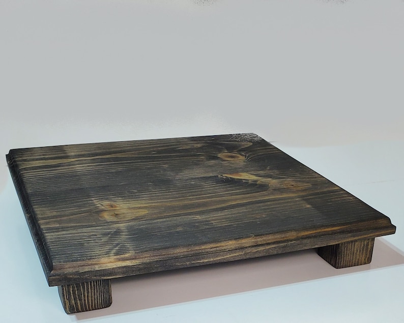 Ebony Wooden Display Riser - Etsy