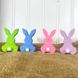Easter Bunny tiered tray decor