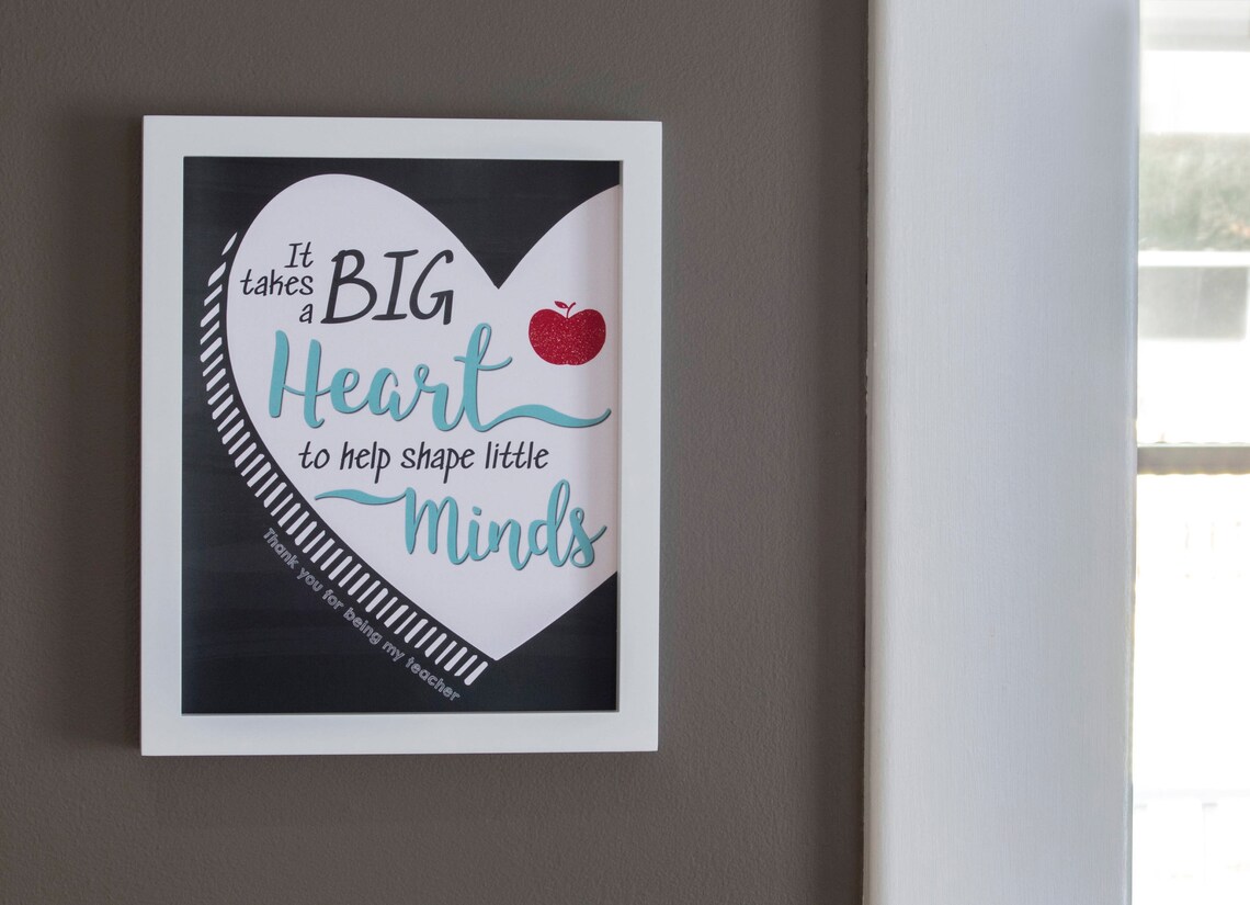 Printable Teacher Gift Instant PDF Download Teacher Print - Etsy