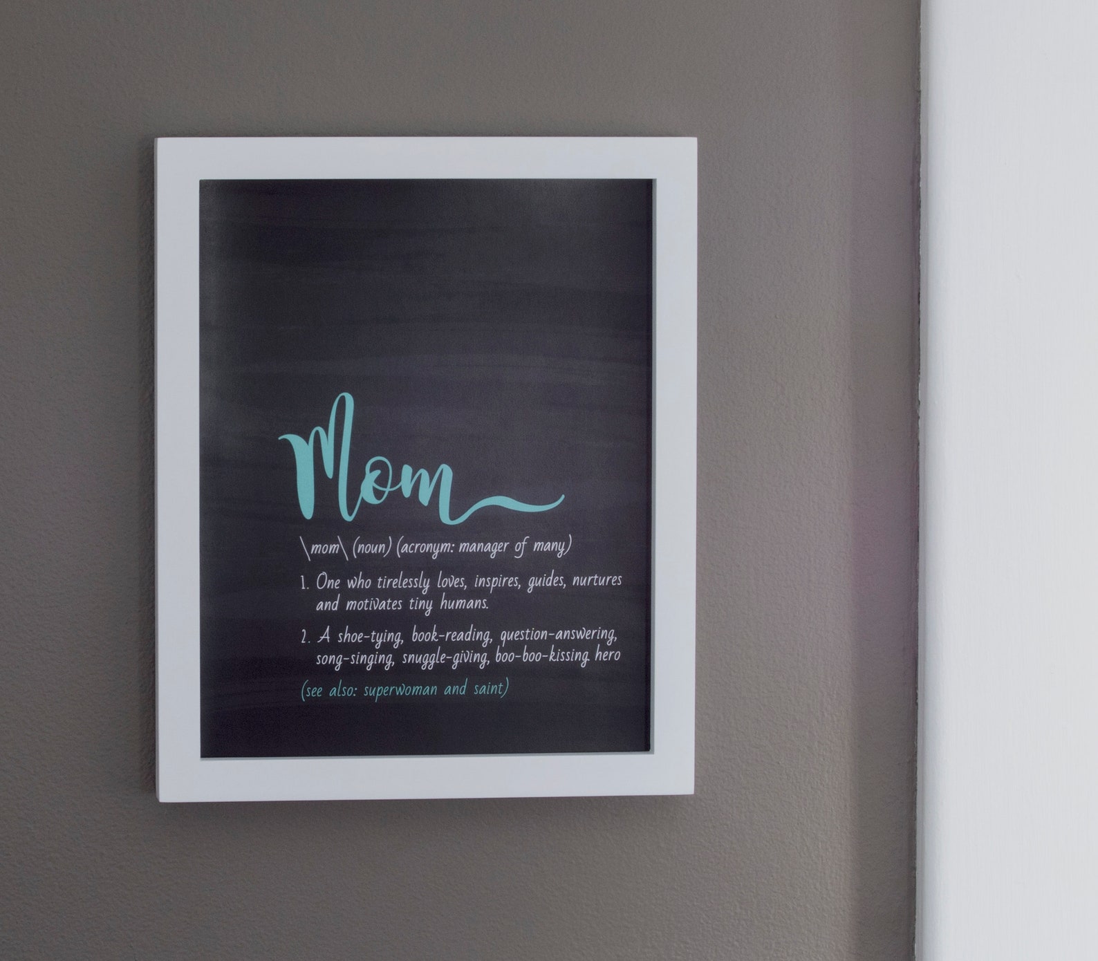 Printable Gift for Mom Mom Birthday Print Mother's Day Print Thank You ...