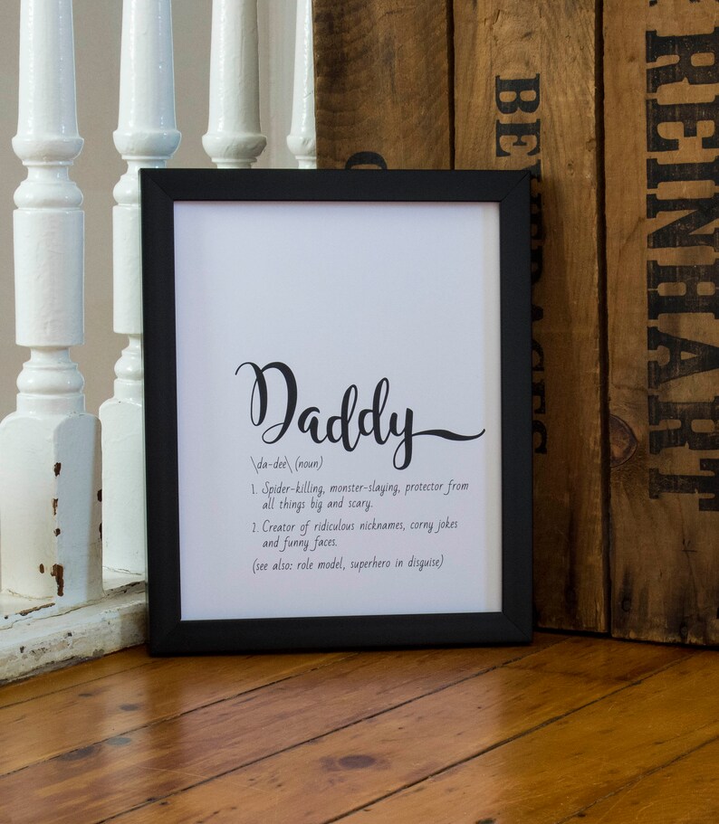 Printable Dad's Birthday Gift | Instant Download Dad's Birthday Print ...
