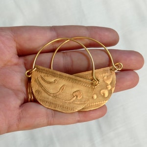 Gold Hoop Earrings,Womens Hoops,Gold Earrings,Earrings For Women,Gift For Her,Unique Jewelry Gift,Large Hoop EarringsClassic Dangle Earrings