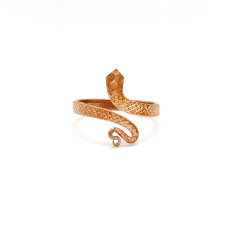 Copper Snake Ring for Men/womenboho Pure Copper Etsy