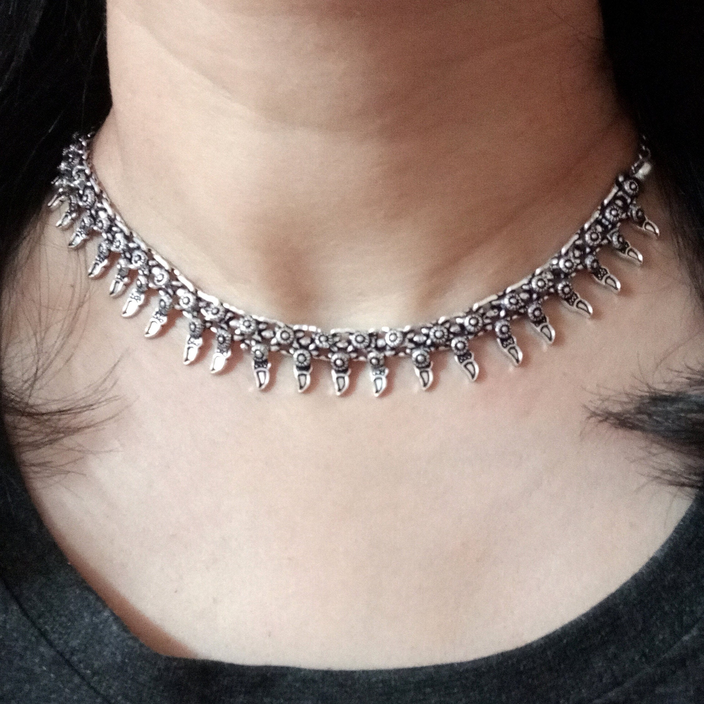 Ethnic choker Etsy