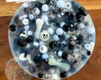 Build-Your-Own Skeleton Picky Pad — Authentic LEGO branded inclusions, DIY Sensory Fidget Kit