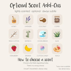 Optional Scent Add-On - Light & Subtle