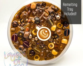 Reusable/Remeltable Coffee House Inspired Picky Pad. *Updated* Over 100 Uses! Eco Friendly, Sustainable, Remelt Tray Included & Kit