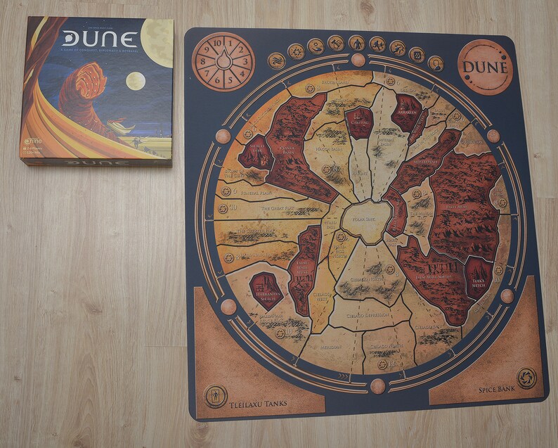 Neopren playmat for Dune Etsy