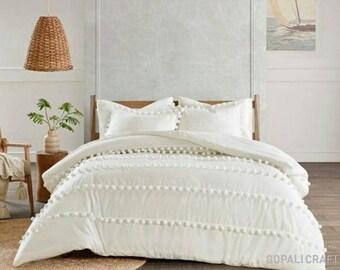 White Duvet Cover Etsy