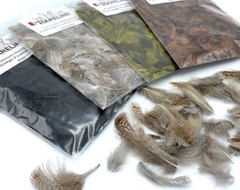 HUNGARIAN PARTRIDGE FEATHERS - Hareline Premium Fly Tying Soft Hackle Feathers for Wet Flies