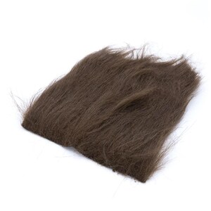 Extra Select Craft Fur - Hareline Fly Tying Material, Jig Tying, Fly Fishing, Lure Making, Fake Faux Fur 5x5" (You Choose Color) Dark Brown