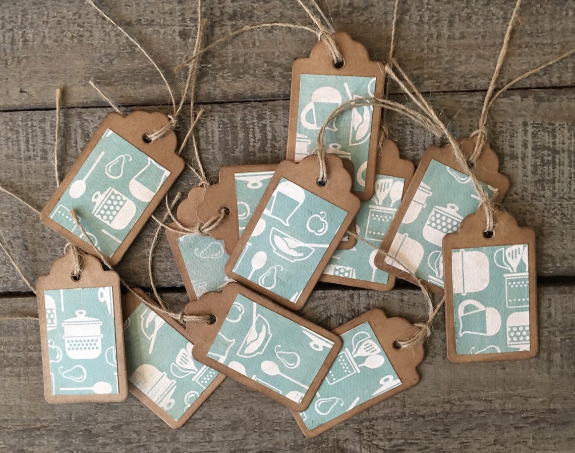 Cooking Gift Tags Cook's Gift Tags Kitchen Gift Tags Etsy
