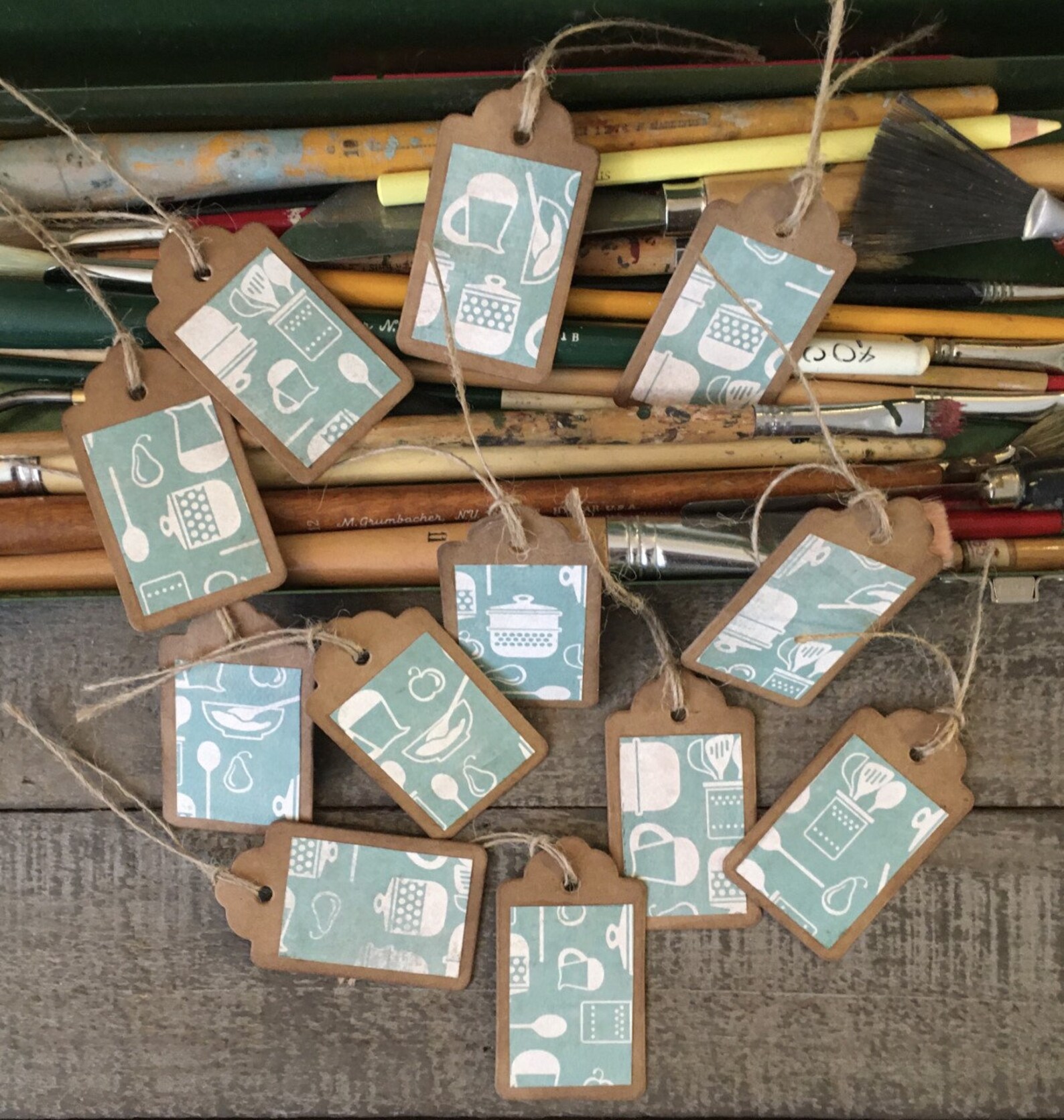 Cooking Gift Tags Cook's Gift Tags Kitchen Gift Tags Etsy