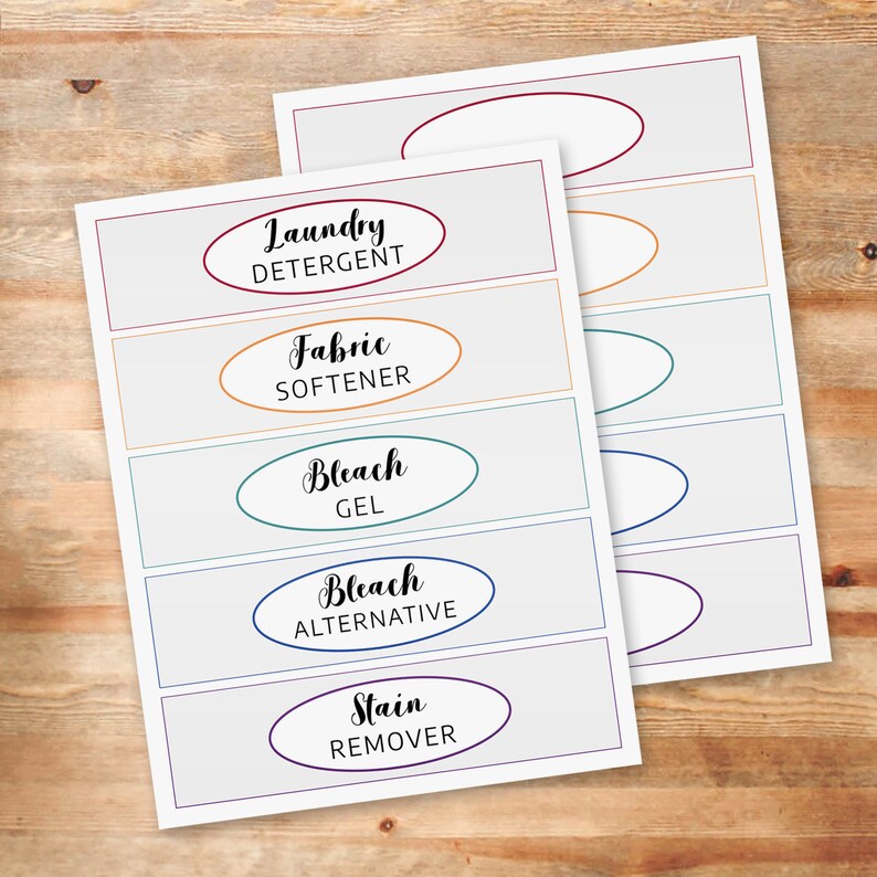Laundry labels, laundry organizer, laundry sign, basket labels, diy ...