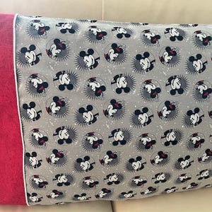 Mickey and Minnie Pillowcase- Standard, Specialty Item