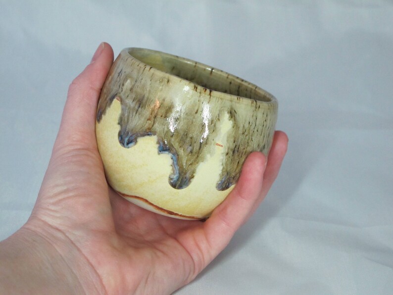 Handmade Bowl Dessert Bowl Handmade Ceramics - Small Bowl Yellow Bowl Soup Bowl Appetizer Bowl Breakfast