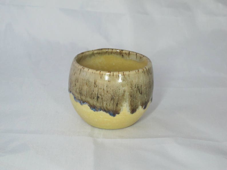 Handmade Bowl Dessert Bowl Handmade Ceramics - Small Bowl Yellow Bowl Soup Bowl Appetizer Bowl Breakfast