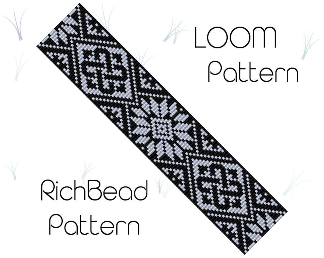 Bead Loom Pattern Beading Loom Bracelet Bead Loom Bracelet Patterns ...