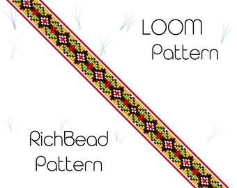 Perles chapeau bande motif Cowboy chapeau bande perle métier à tisser Cowgirl chapeau bande loom perlage motifs perlage perle perle ceinture motif PDF