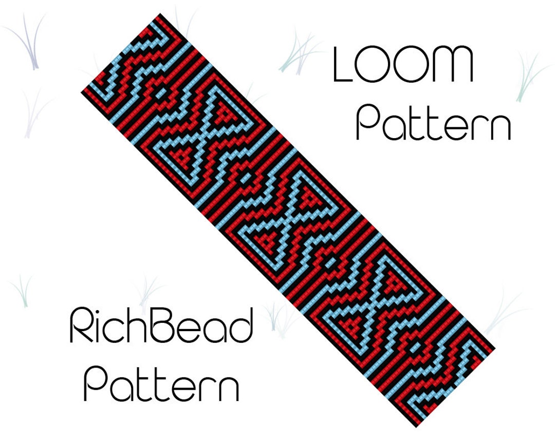 Bead Loom Patterns Geometric Bead Loom Bracelet Patterns Seed Bead ...