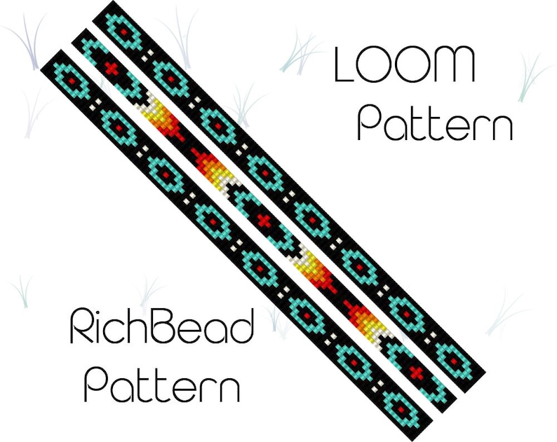 Bead Loom Patterns Native American Seed Bead Bracelet Patterns Narrow