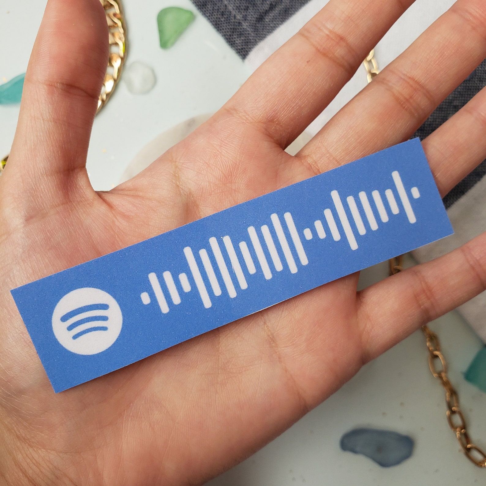 Medium Spotify Code Sticker Custom Spotify Mixtape Sticker | Etsy
