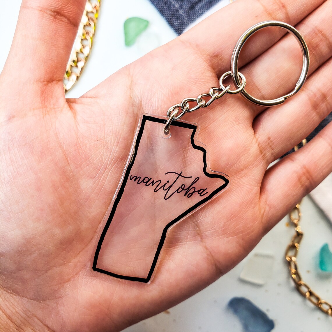 Canadian Province Keychain Canada Keychain Canada Gift Etsy