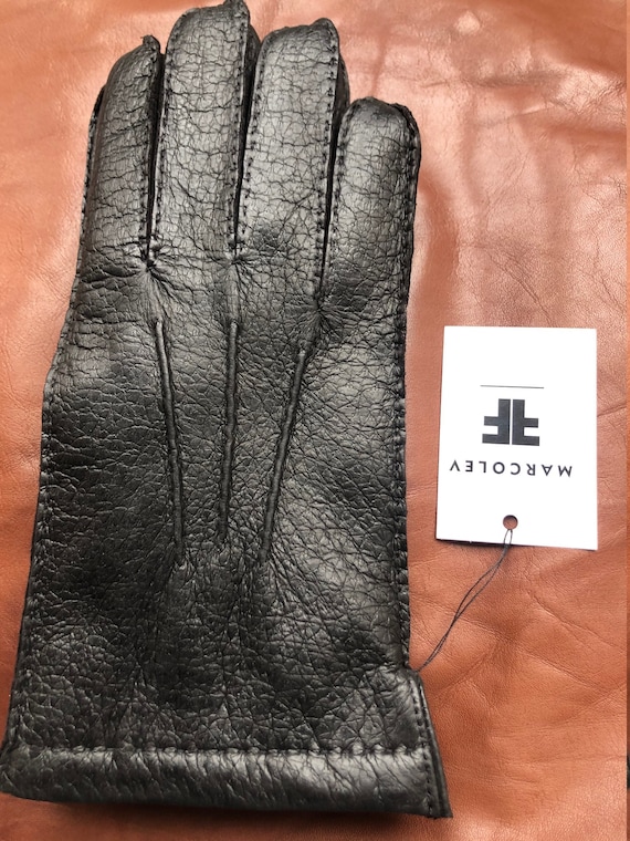 Men's cheap peccary gloves