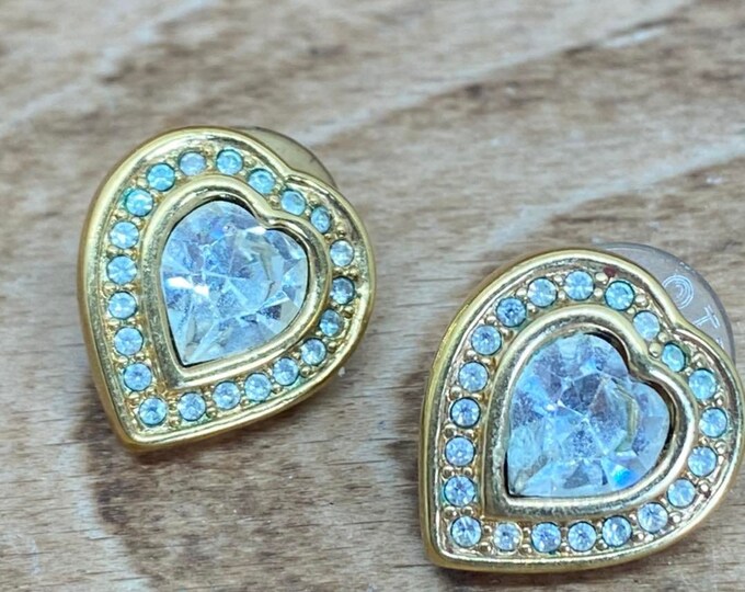 Stunning Heart Swarovski SAL Earrings