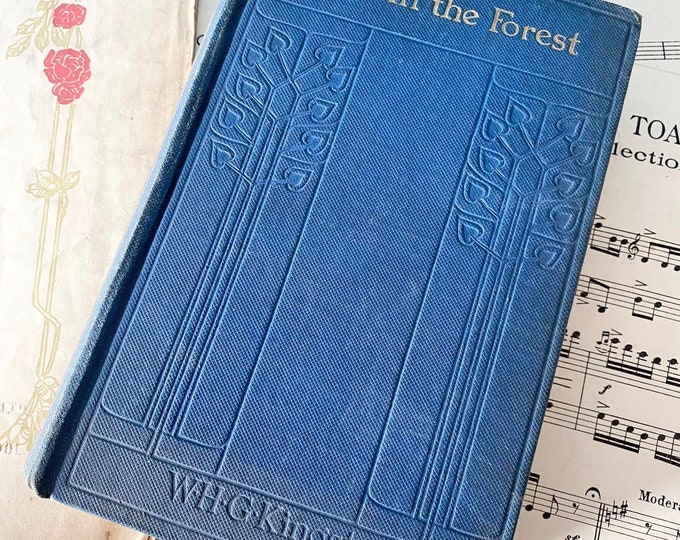 Antique Book Afar in the Forest C1900's By Kingston