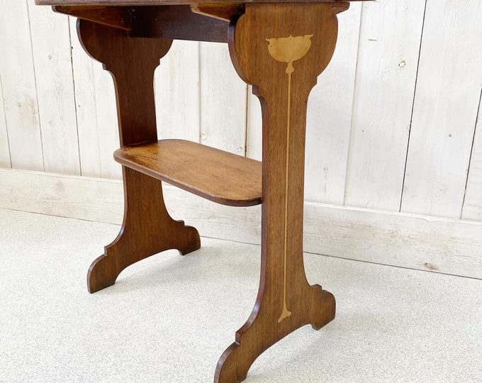 Arts and Craft Movement Side Table Attributed to Liberty and Co