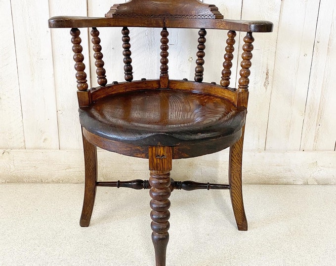 Unusual Victorian Bobbin Turned Chair