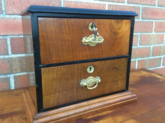 Cigar Cabinet Smokers Cabinet Humidor 2 Drawer Lockable Table Etsy