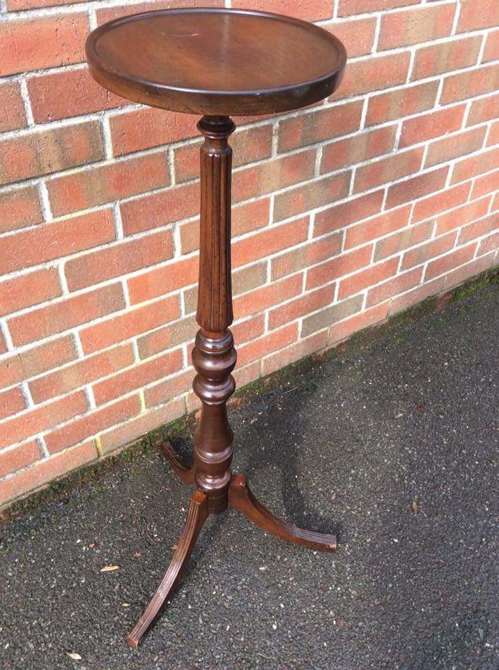 Mahogany Jardiniere Stand Plant Stand