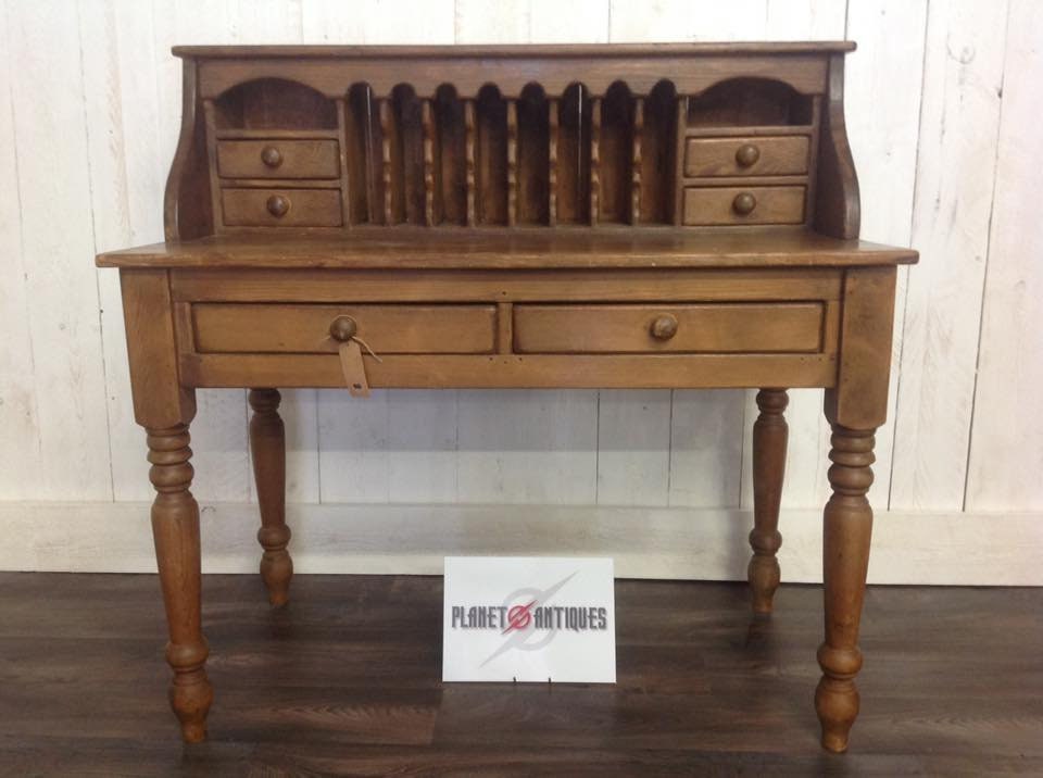 Antique Pine Clerks Desk Writing Desk