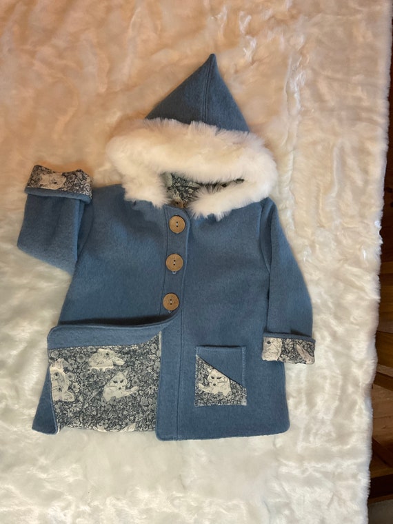 Faux fur pixie coat sale