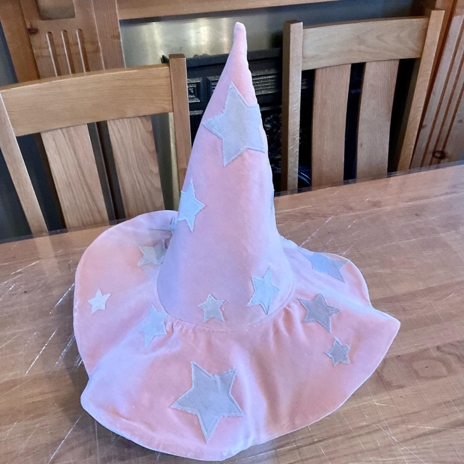 Pink Witches Hat in Child and Adult Sizes Whimsical Pointed Etsy UK