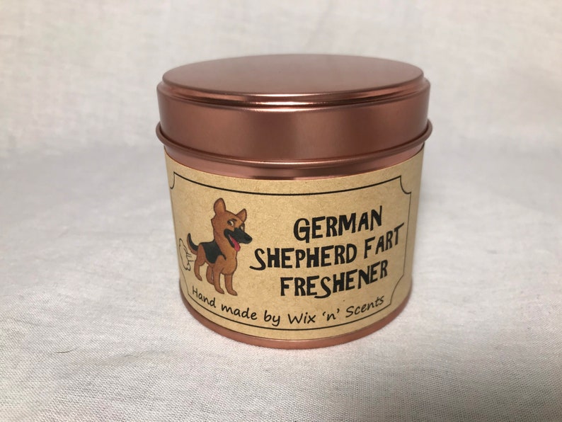 German Shepherd Candle Etsy UK