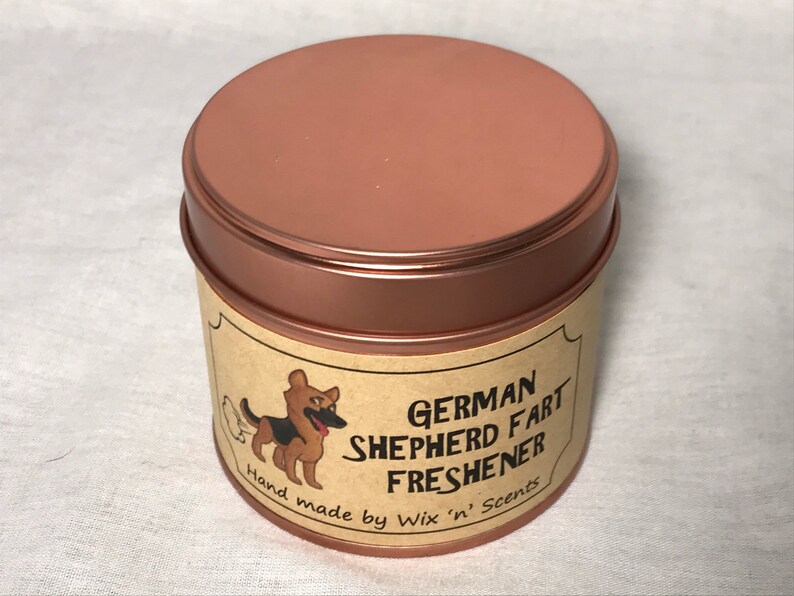 German Shepherd Candle Etsy UK