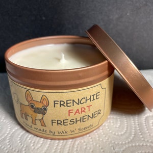 Frenchie Dog candles