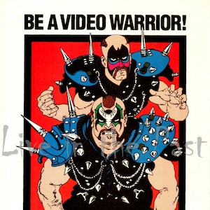 Impresión de póster publicitario del videojuego de lucha libre WCW para Nintendo