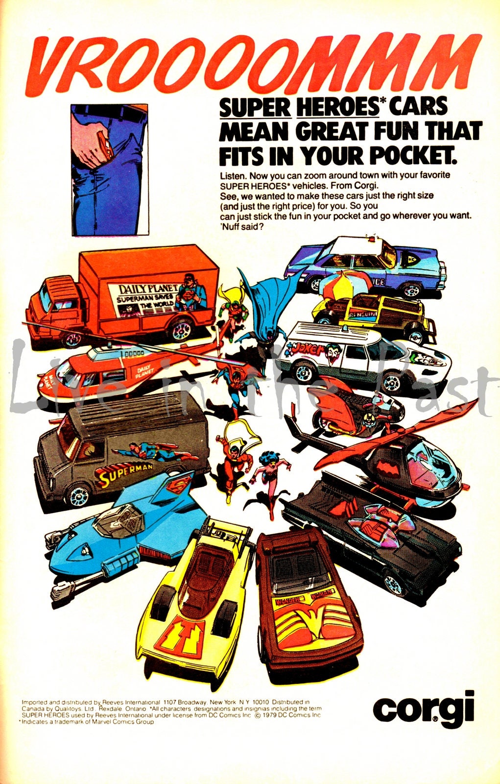 1979 Corgi Super Hero Car Ad 11x17 Poster Print - Etsy