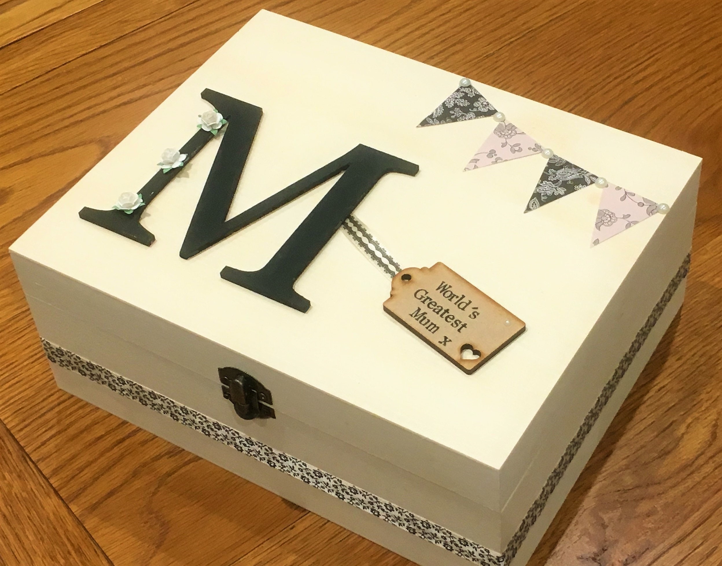 Personalised Keepsake Memory Box Gift Present Mothers&Amp;#39; Day | Etsy