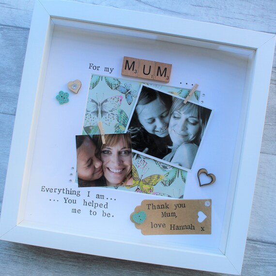 Personalised Birthday Mothers Day Thank You Gift Mum Nan Nanna Gran Mummy